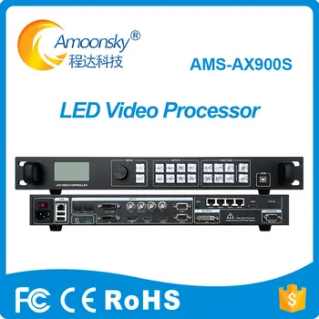 Поддержка экрана контроллера видеопроцессора AMS-AX900S LED Модель Save Call Плавное Переключение с помощью карты отправки MSD600 типа VX400