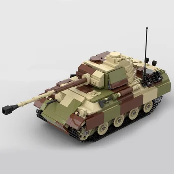 НОВЫЙ 922ШТ WW2 Военный MOC Немецкий Пантера G Модель среднего танка креативные идеи высокотехнологичный детский подарок на день Рождения Бронированный автомобиль Блоки