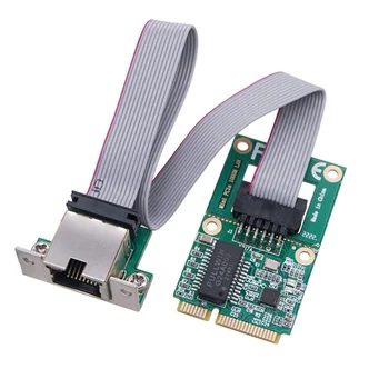 Новая Сетевая карта Mini PCI-E 1000 Мбит/с Gigabit Ethernet NIC Адаптер RTL8111F PCI Express 10/100/1000 М RJ45