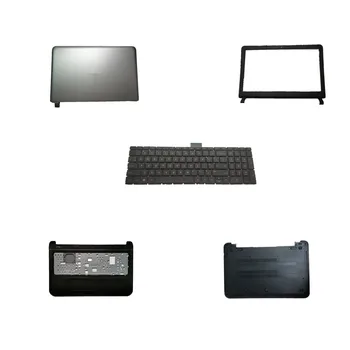 Клавиатура ноутбука Верхний регистр Верхняя задняя крышка ЖК-дисплея Нижняя крышка корпуса для HP EliteBook Folio 9470m 9480m Черный США