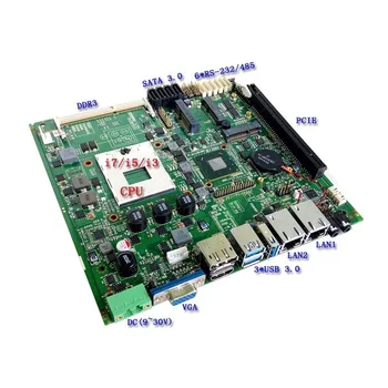 Intel qm77 Двухъядерный процессор Intel Core i3 / i5 / i7, встроенная промышленная материнская плата Mini ITX