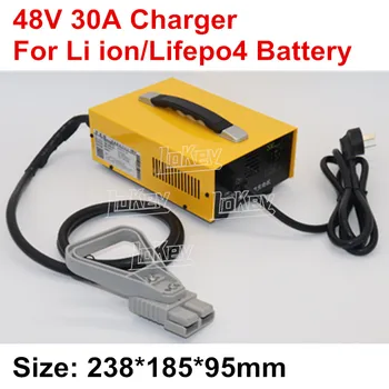 Умное зарядное устройство 48V 30A 13S 54,6 V 14S 58,8V lipo 16S 58,4V lifepo4 Зарядное устройство для литий-ионной свинцово-кислотной батареи lifepo4
