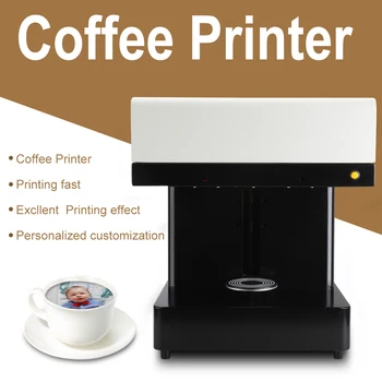 OYfame Новый Кофейный принтер для Селфи-печати Кофе Для шоколадного торта, йогурта, десертного напитка, цветочная печатная машина с чернилами