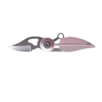 Многофункциональный портативный мини-складной нож для самообороны и выживания на открытом воздухе, нож для перьев, нож для открывания писем, резак для коробок