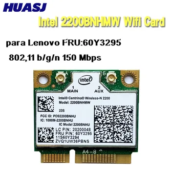 Huasj Мини WIFI PCI-E карта для Intel Wireless-N 2200 2200BNHMW FRU 60Y3295 для Lenovo T430 T530 X230T W530 Беспроводная сетевая карта