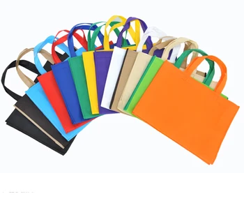 30*40*10 см, 20 штук, высококачественная 13 видов цветных нетканых сумок, хозяйственная сумка с ручкой, сумки для одежды